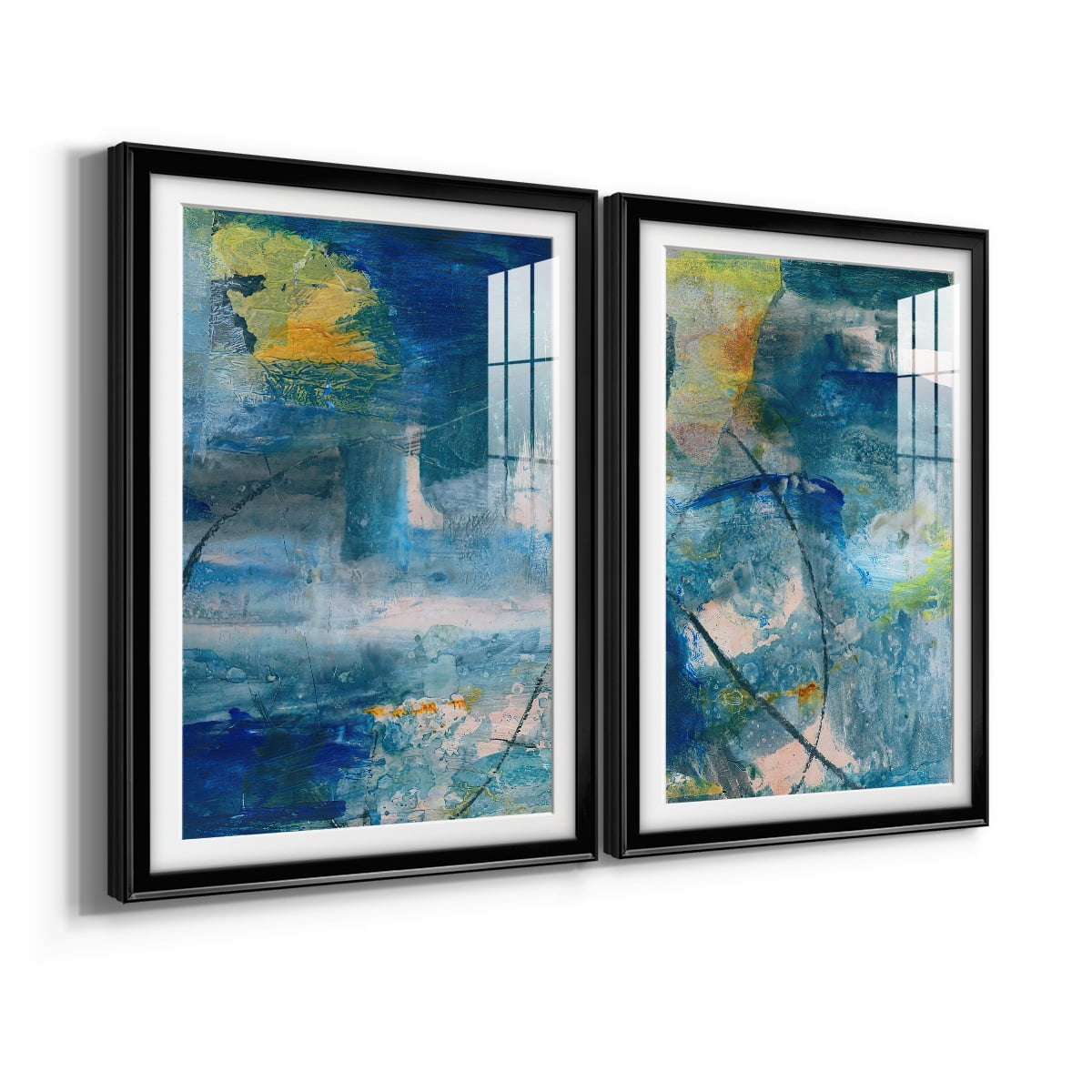 Wexford Home Spring Winds I Premium Framed Print, 18.5" x 24.5" - Ready to Hang, Black (Set of 2)