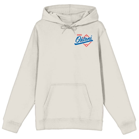 Shohei Ohtani Baseball #17 Adult Sand Long Sleeve Hoodie-Medium