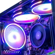 MXZ Gaming PC Computer AMD Ryzen 5 5500, RTX 3060,1TB,16GB DDR4 3200,6RGB Fans, Wifi,Win 11 Ready,Gamer Desktop Computer,NEW