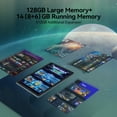 thumbnail image 3 of Latest Android 15 Tablet with 4G LTE Cellular,14GB RAM,128GB ROM,2TB Expand,Octa Core,10.1 Inch FHD IPS Screen,8000mAh Battery,8+13MP Dual Camera,Dual Sim Card Slot,2.4/5G WiFi,Bluetoot, 3 of 8