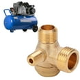 thumbnail image 3 of Check Valve, 20.5x16.5x10mm High Hardness Brass Threaded Check Valve  for Air Compressors, 3 of 8