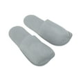 thumbnail image 2 of Unique Bargains 1 Pair Disposable Slippers Foldable Anti-slip Hotel Slippers Gray, 2 of 5