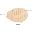 thumbnail image 3 of Almohadilla de silicona para el antepié transpirable para zapatos de tacón alto/sandalias/de vestir (champagne) Likrtyny Cuidado Belleza, 3 of 3