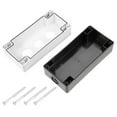 thumbnail image 3 of Caja de control de interruptor de botón de presión 22mm 3 agujeros para botones negro y blanco, 3 of 4