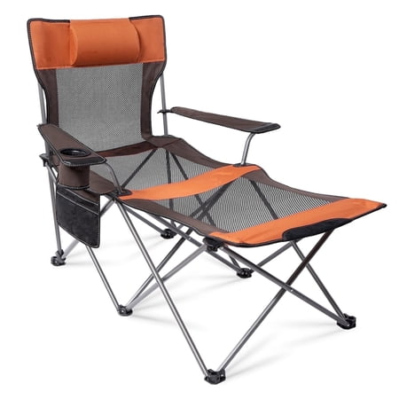 Bronzy Reclining Camping Chair