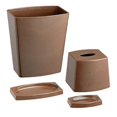thumbnail image 1 of Kraftware Corp 20204 My Earth Chocolate Bathroom Set of 4, 1 of 1