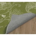 thumbnail image 3 of JACOBEAN FLORAL GREEN Office Mat By Kavka Designs, 3 of 3