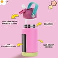 thumbnail image 2 of Botella de agua Kerilyn Kids de acero inoxidable con aislamiento de 350 ml, 2 of 8