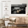 thumbnail image 5 of Elephant Stock Pop Rocky Beach Wall Art - Horizontal Canvas Wall Art - Living Room Wall Decor - Beach Canvas - Beige And Black Decor - 12" x 8", 5 of 8