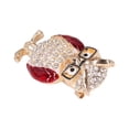 thumbnail image 1 of Brooch, Delicate Retro Fashional Rhinestone Animal Brooch  For Festival Jewelry Gift For Wedding Party, 1 of 8