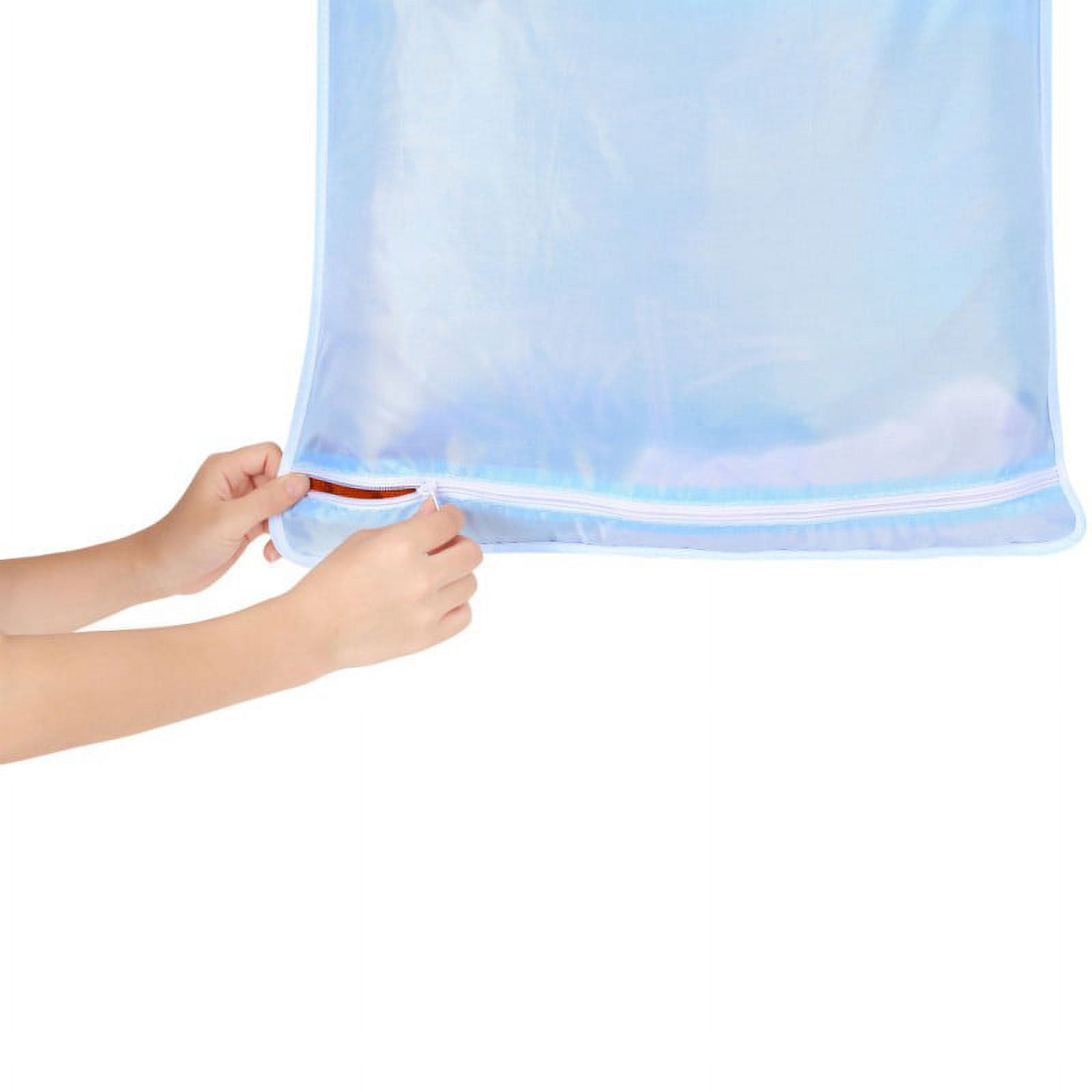 Hanging Laundry Hamper Bag Hanging Bag for Laundry Over The Door Laundry Hamper Hanging Laundry Basket(With 2 Stainless Steel Hooks and 2 Suction Cup Hooks)