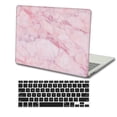 thumbnail image 5 of KSK KAISHEK Compatible with MacBook Pro 16 inchs Case 2023 2022 2021 Released Model A2780 M2/A2485 M1, Plastic Hard Case + Black Keyboard Cover, Marble 126, 5 of 5