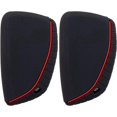 thumbnail image 2 of Funda de goma de silicona para llave compatible con Chevrolet Silverado 1500 Gmc Sierra 1500 2022 2023 (negro con rojo), 2 of 5