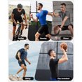 thumbnail image 6 of Men's Compression Shirts 3 Pack,Short Sleeve Athletic Compression Tops Cool Dry Workout T Shirt, 6 of 6