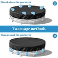 thumbnail image 4 of 16 Pcs Pool Cover Weights with Hooks, Leakproof Swimming Pool Cover Hanging Bag for Above Ground Pool Cover, 4 of 5
