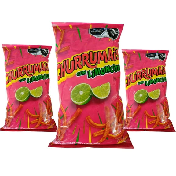 Sabritas Churrumais Con Limoncito (3 Pack) 6.52 oz