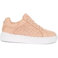 thumbnail image 2 of Guess Ivee Women's Low Top Lace Up Leather Trainers In Pink Size 8.5, 2 of 6
