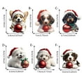 thumbnail image 6 of YANHAIGONG Christmas Ornaments 2024 Dachshund Dog,Dachshund Christmas Ornaments,Funny Dachshund Ornaments for Christmas Tree,Christmas Decorations for Home Party Gifts,Hanging Pet Dog Decorations, 6 of 9