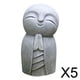 thumbnail image 1 of Estatua De 5x, El Pequeño Buda Perfecto Para Decoración Al Aire Libre Del Jardín Del Hogar, 1 of 9