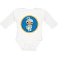 thumbnail image 3 of Inktastic Knight Fairytale Kids Boys Long Sleeve Baby Bodysuit, 3 of 5
