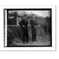 thumbnail image 2 of Historic Framed Print, Pres. Coolidge & Dr. J.H. Hinley, Near East Relief Com., 12/4/25, 17-7/8" x 21-7/8", 2 of 9