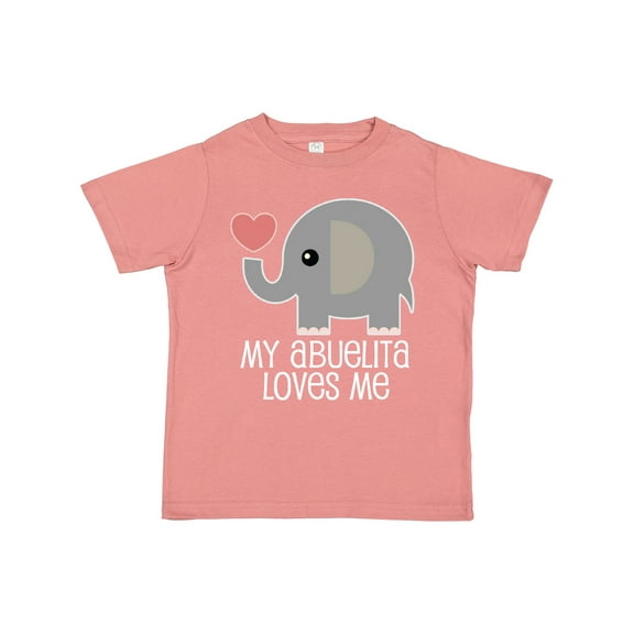 Inktastic My Abuelita Loves Me Boys or Girls Toddler T-Shirt