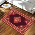 thumbnail image 2 of LaModaHome Modern Meets Vintage Persian Rug – Machine-Washable, Kid-Safe Non-Slip Mat for Stylish Home Decor, 2 of 5