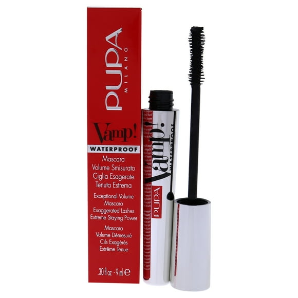 Pupa Milano Máscara ¡Vamp! Máscara de Pestañas a Prueba de Agua - 001 Extra Black 0.3 oz Pupa Milano Máscara 0.3 oz