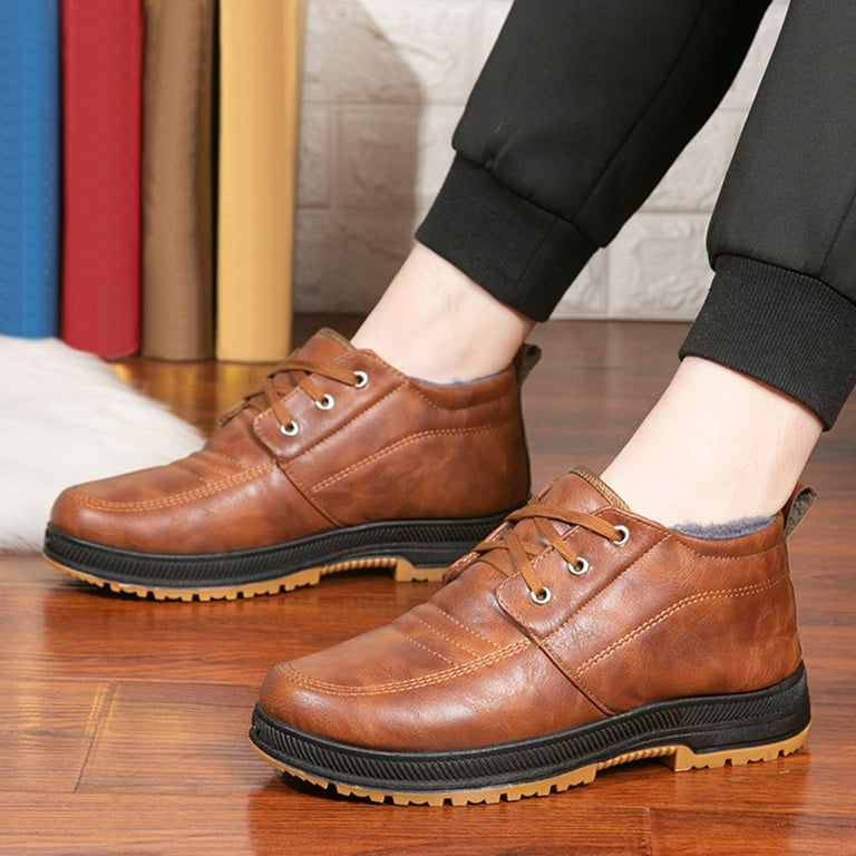 Mens extra wide casual boots hotsell