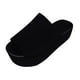 thumbnail image 2 of Pantuflas de plataforma boca de pez con punta abierta para mujer, sandalias y pantuflas impermeables con plataforma Wmkox8yii  hj789, 2 of 4