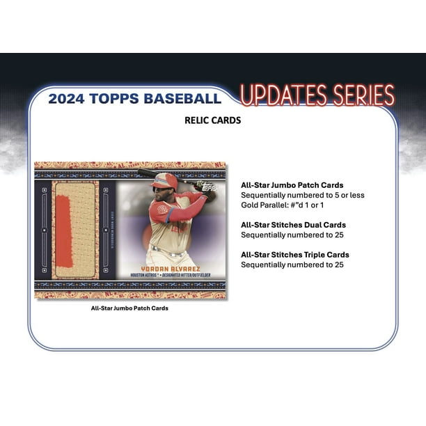 2024 Topps MLB Update Series Baseball Trading Cards Hanger 2024 Topps MLB Update Series Baseball Trading Cards Hanger