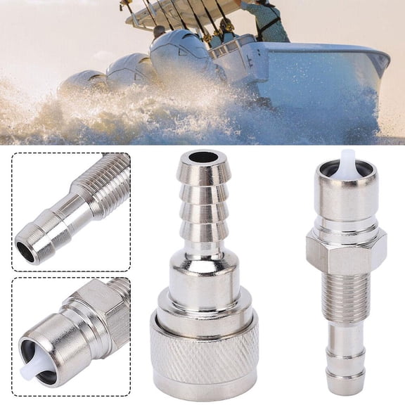 5/16 Inch Outboard Fuel Line Connector Set for Tohatsu Motors