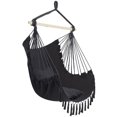 thumbnail image 2 of Tcbosik Hammock Chair with Pillows for Indoor & Outdoor, Portable Hanging Swing Chair for Camping, Picnic, Fishing, Gray, 2 of 9