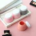 thumbnail image 3 of Mrsdry Travel Containers for Toiletries, Silicone Cream Jars TSA Approved Travel Size Containers with Clear Bag, Leak-proof Travel Accessories with Lid for Cosmetic Face Body Hand Cream (4 Pack), 3 of 8