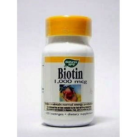 Nature's Way Biotin 1000mcg, Lozenge
