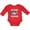 Red, variant on Inktastic Veterans Day Military Veteran Boys Long Sleeve Baby Bodysuit