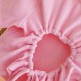 thumbnail image 5 of Amidoa Girls 2 Piece Outfits Summer Clothes Short Sleeve Cute Solid Color T-Shirt and With Pockets Shorts Casual Kids Clothing Sets,Pink Size 5T, 5 of 8