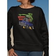 thumbnail image 2 of Rat Fink Hand Me The Keys Sweatshirt Women -T-Line Designs, Female 4X-Large, 2 of 4
