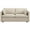 Beige, variant on Modway Activate Modern Wood & Fabric Upholstered Sofa in White