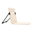 thumbnail image 3 of Almohadilla de respaldo para acampar, cojín plegable para sentarse, cojín para silla Oxford, accesorio para acampar para parques, música, conciertos, Caqui, 3 of 8