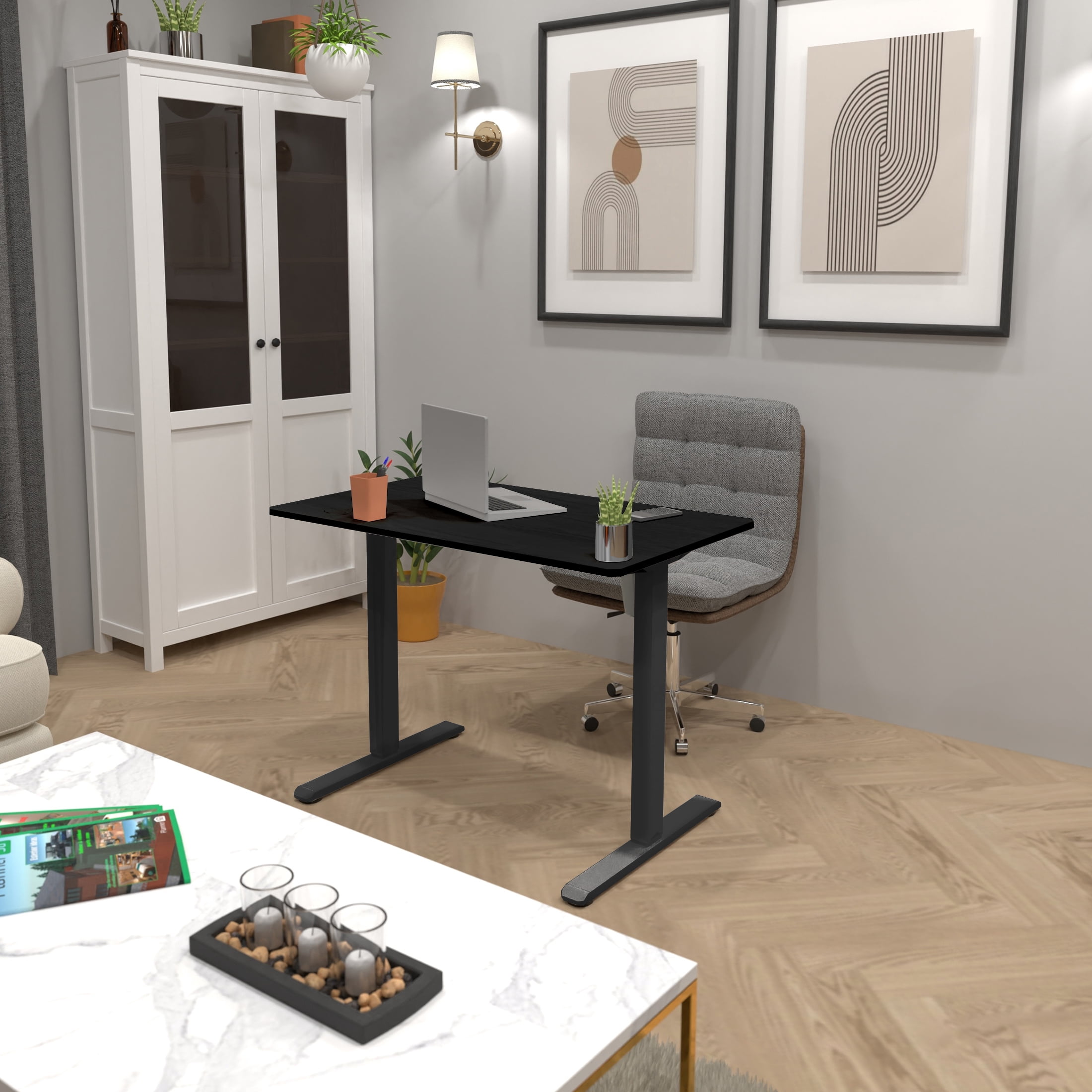 Electric Standing Desk with 40" x 24" Tabletop