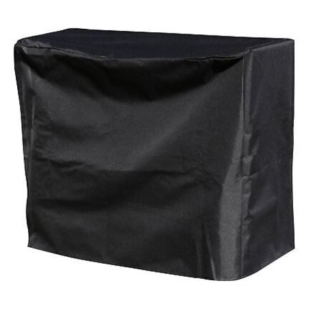 

ChicCrest 2 ft Weather-Resistant PVC Firewood Log Rack Cover - Black by Sunnydaze