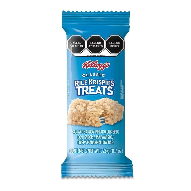 Barra Kellogg's Rice Krispies Treats classic 22 g | Walmart en línea