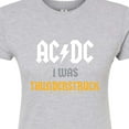 thumbnail image 3 of ACDC - I Was Thunderstruck - Juniors Fitted Graphic T-Shirt, 3 of 5