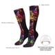 thumbnail image 4 of Balery Neon Psychedelic Giraffe Calcetines novedosos Calcetines deportivos Calcetines hasta la rodilla Calcetines de algodón Calcetines originales y geniales, 4 of 6