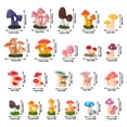 thumbnail image 4 of topjuju 21 Pcs Fairy Garden Accessories, Mini Resin Mushroom Figurines, Cute Tiny Various Mushroom for DIY Home Outdoor Micro Landscape Terrarium Ornaments, 4 of 8