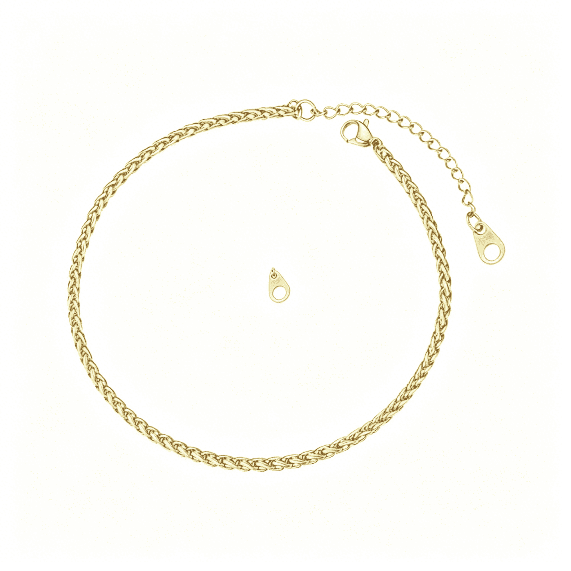 DESIGNICE 14K Gold Plated Anklets for Women Waterproof Plus Size Ankle Bracelet 8.5-10.5 Inch Adjustable Mariner/Figaro/Flat Snake/Cuban Link Chain Anklet Jewelry for Summer Beach Holiday