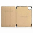 thumbnail image 5 of ICARER Retro Tri-fold Genuine Leather Smart Case Shell Compatible For iPad Pro 12.9 (2022) / (2021) / (2020) / (2018), 5 of 5