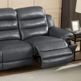 Dream Power Headrest Zero Gravity Reclining Sofa Steel Gray Memory Foam