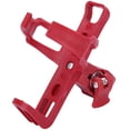 thumbnail image 1 of Portavasos y portabotellas para aventuras en movimiento Portabotellas rojo para bicicleta o scooter, 1 of 8